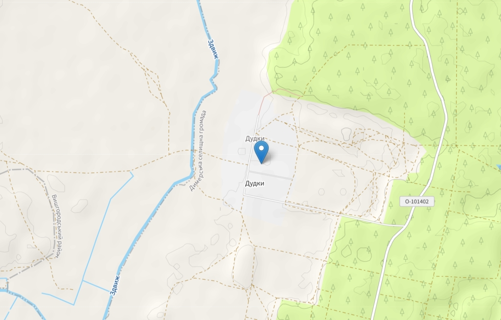 Пример выполненной работы компании Aquatoria по бурению и обустройству скважины в с. Дудки в 2020 г.