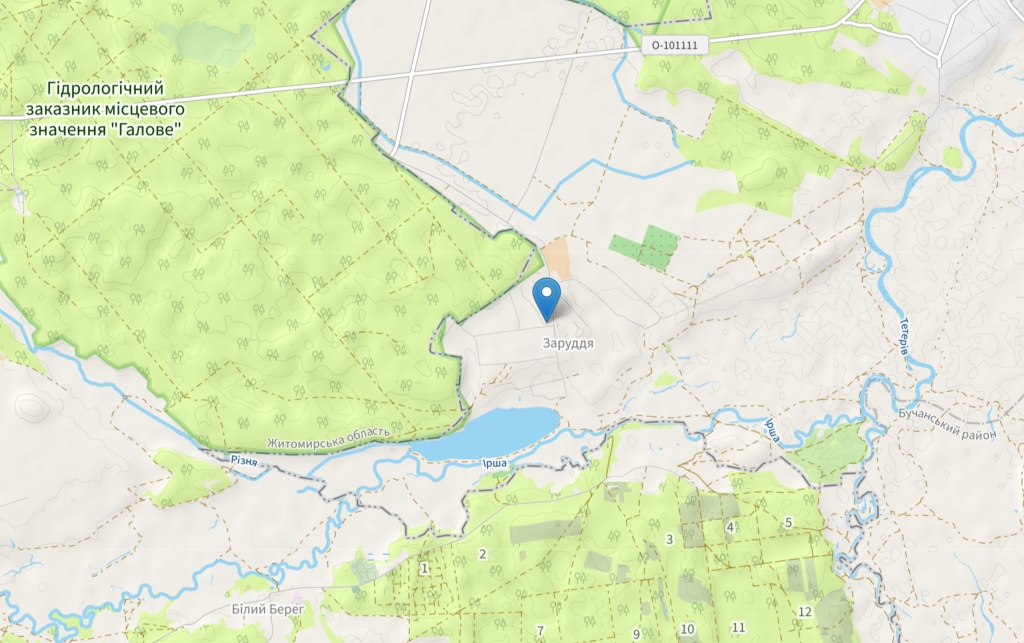 Пример выполненной работы компании Aquatoria по бурению и обустройству скважины в с. Зарудье в 2020 р.