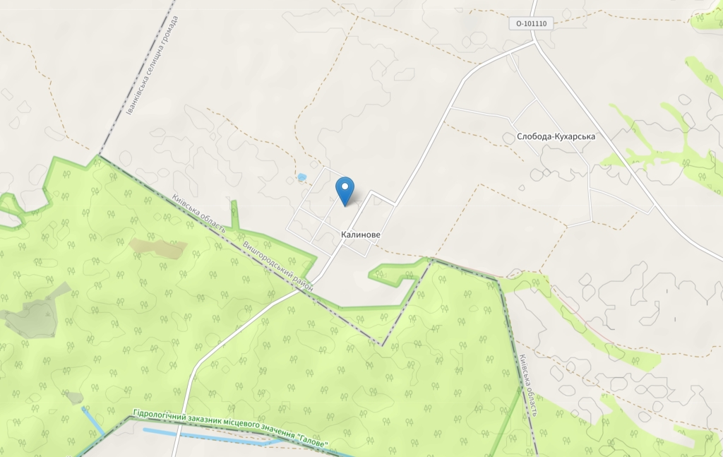 Пример выполненной работы компании Aquatoria по бурению и обустройству скважины в с. Калиново в 2020 г.