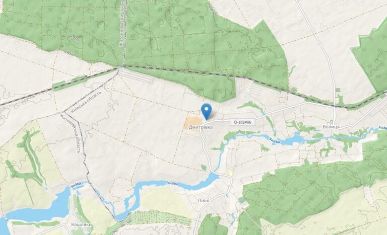 Приклад виконаної роботи компанії Aquatoria з буріння та облаштування свердловини в с. Дмитрівка у 2019 р.