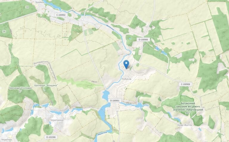 Приклад виконаної роботи компанії Aquatoria з буріння та облаштування свердловини в с. Лобачів у 2017 р.