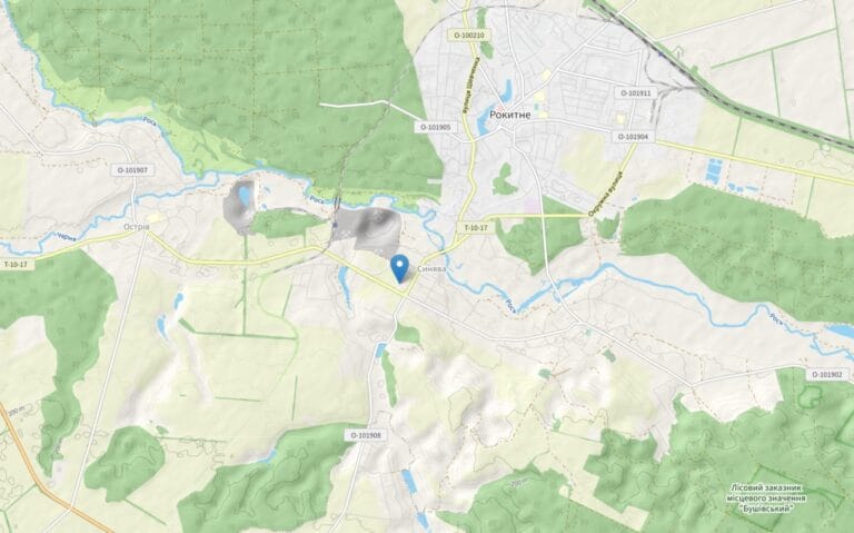 Пример выполненной работы компании Aquatoria по бурению и обустройству скважины в с. Синява в 2017 г.