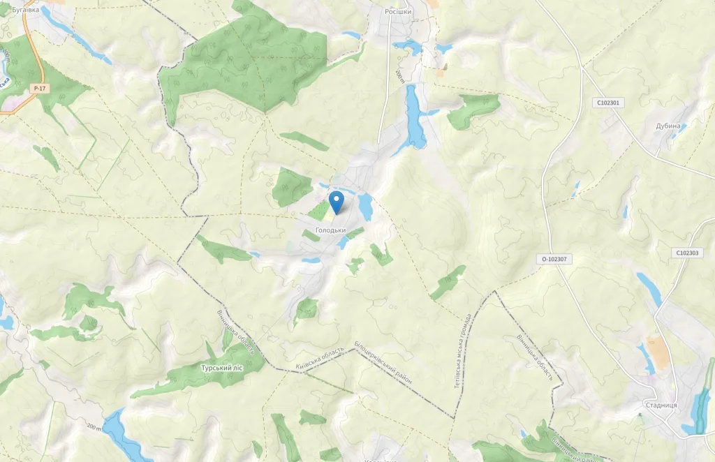 Пример выполненной работы компании Акватория по бурению и обустройству скважины в с. Голодьки в 2016 г.