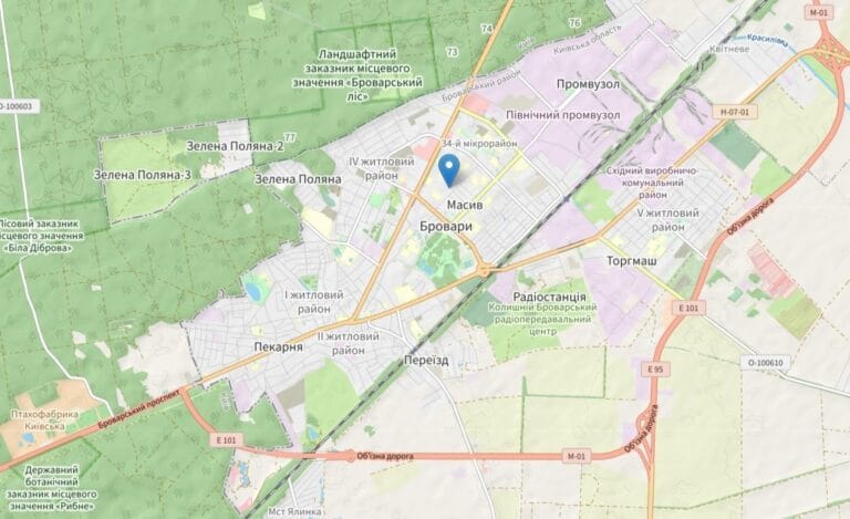 Пример выполненной работы компании Акватория по бурению и обустройству скважины в г. Бровары в 2015 г.