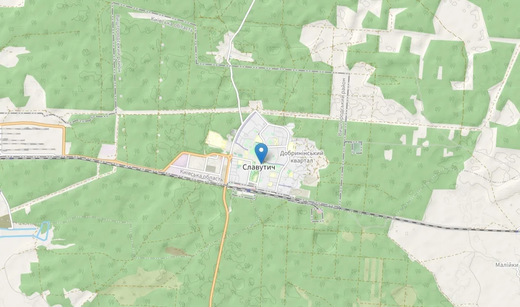 Пример выполненной работы компании Акватория по бурению и обустройству скважины в г. Славутич  в 2015 г.