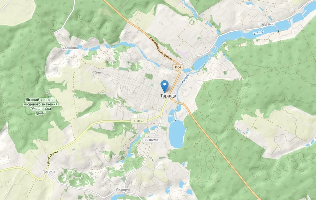 Пример выполненной работы компании Акватория по бурению и обустройству скважины в г. Тараща  в 2015 г.