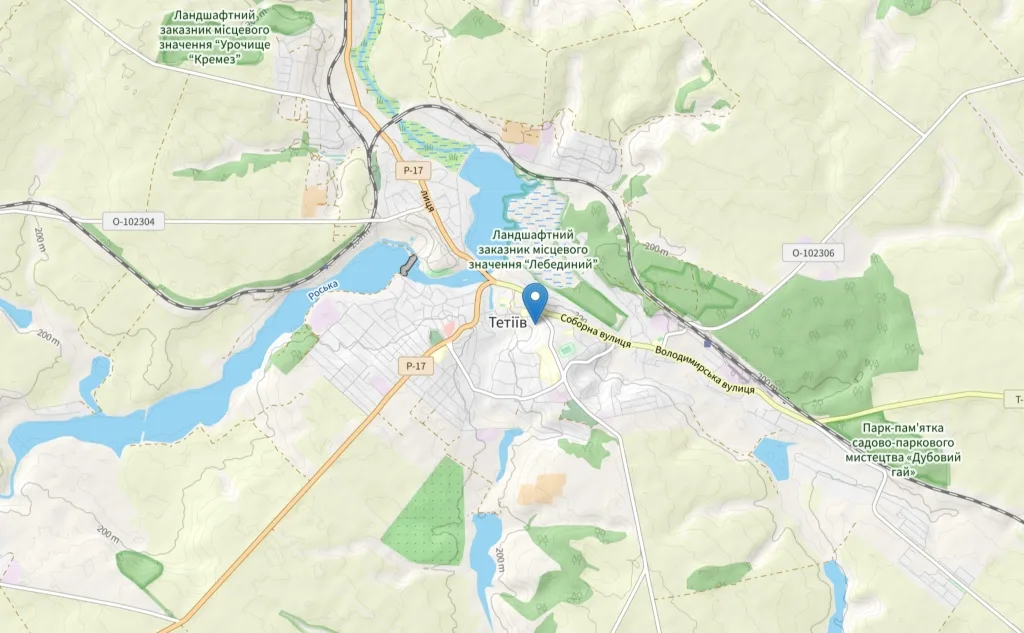 Пример выполненной работы компании Акватория по бурению и обустройству скважины в г. Тетиев  в 2015 г.