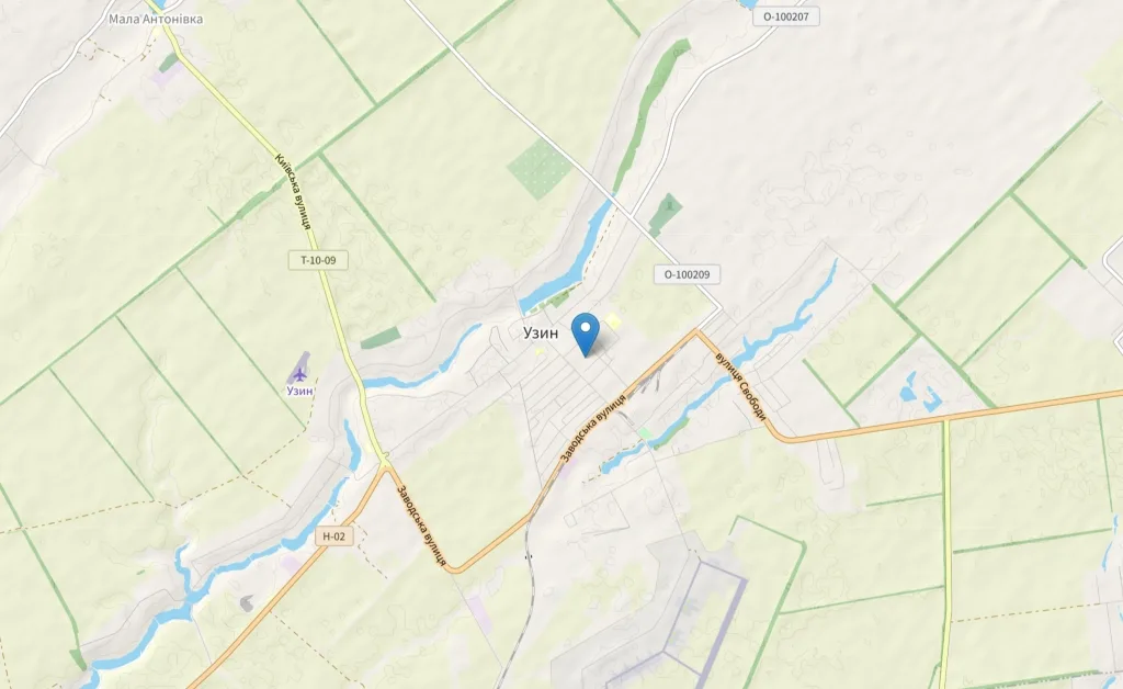 Пример выполненной работы компании Акватория по бурению и обустройству скважины в г. Узин  в 2015 г.