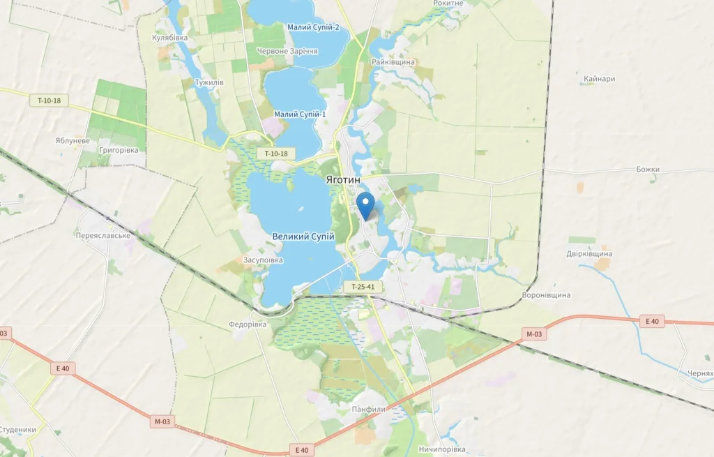 Пример выполненной работы компании Акватория по бурению и обустройству скважины в г. Яготин в 2015 г.