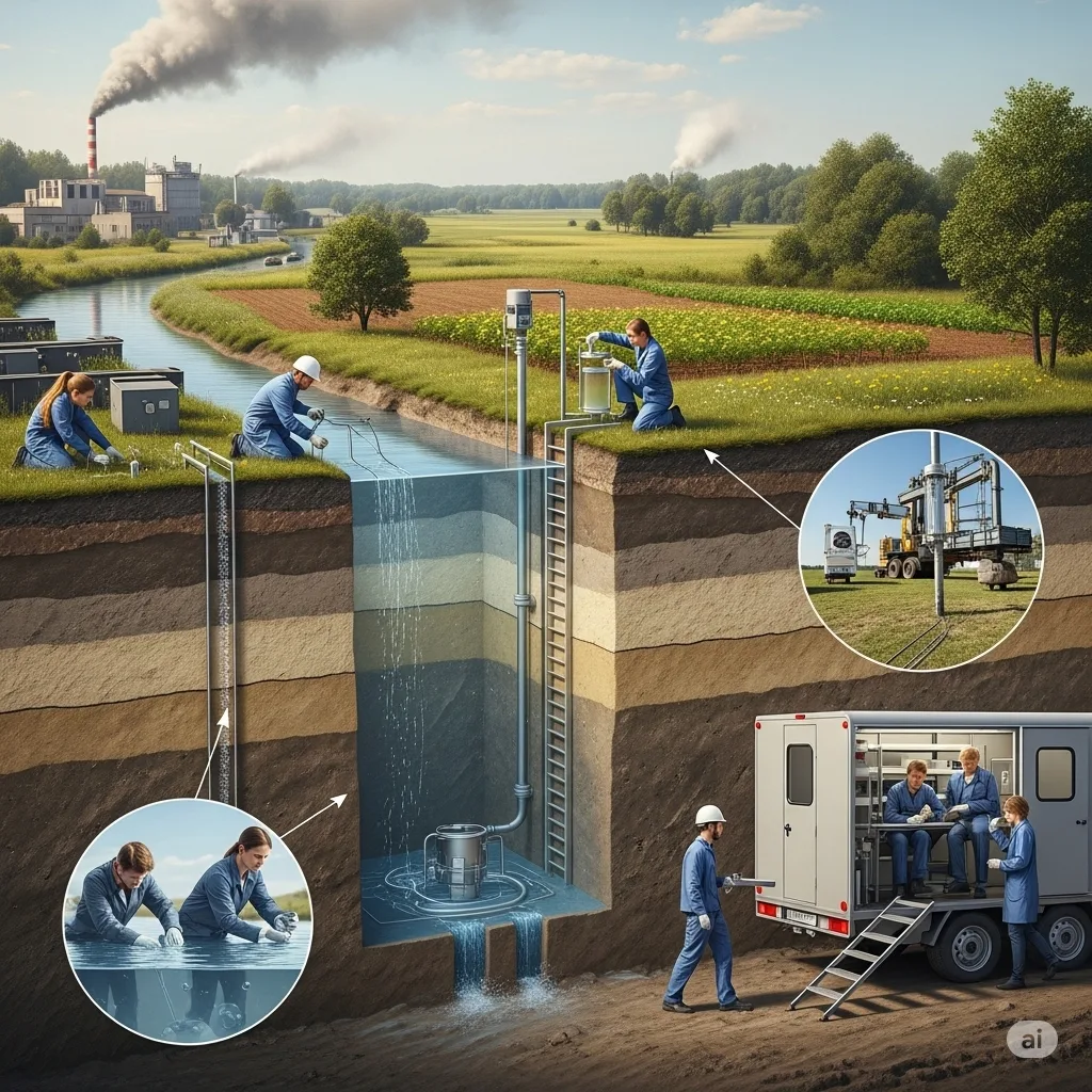 Гідрогеологічні дослідження для виявлення забруднень та оцінки якості води: сучасний підхід до збереження водних ресурсів