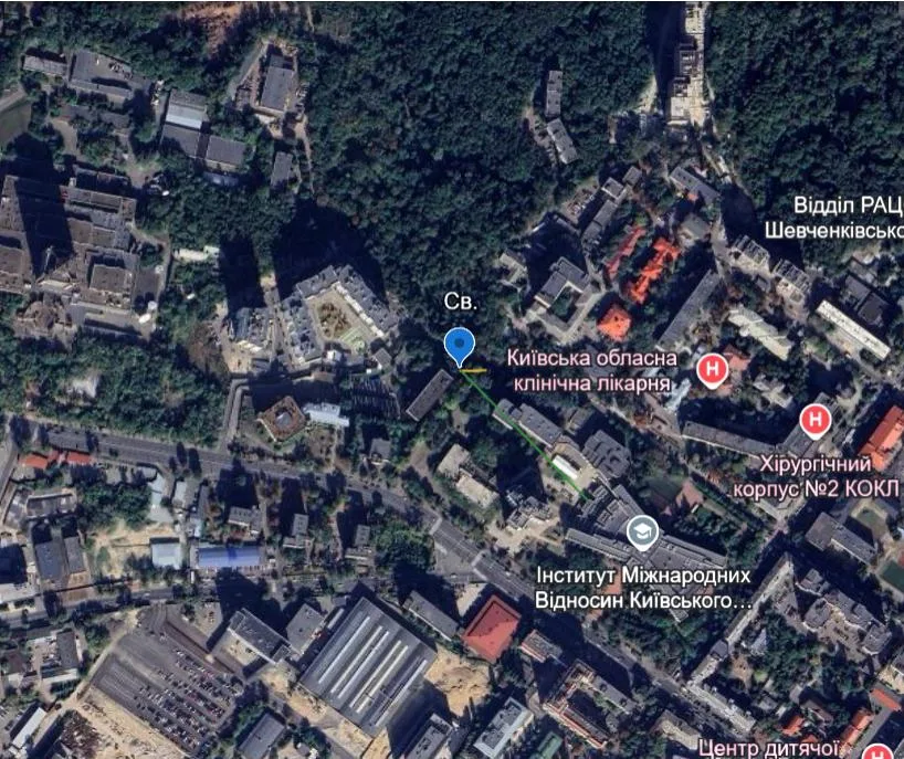 Пример выполненной работы компании Акватория по проектированию скважин в г. Киев в 2025 г.